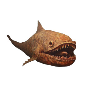 Underwater Sea Monster Vinyl Car Decal Sticker – Waterproof & UV-Resistant 8"