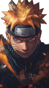 Fearsome Naruto Artwork Vinyl Car Decal Sticker – Waterproof & UV-Resistant 8"