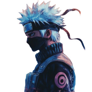 Naruto V4 Vinyl Car Decal Sticker – Waterproof & UV-Resistant 8"