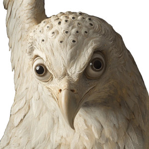 Creepy Angelic Eagle Vinyl Car Decal Sticker – Waterproof & UV-Resistant 8" Creepy Angelic Eagle Vinyl Car Decal Sticker – Waterproof & UV-Resistant 8"