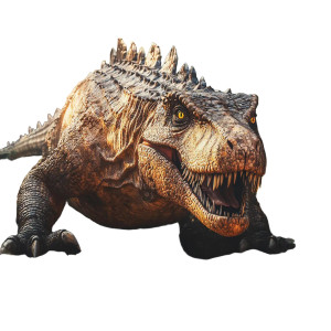 Pink T-Rex Soccer Vinyl Car Decal Sticker – Waterproof & UV-Resistant 8"