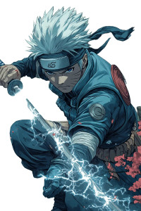 Kakashi Battle Pose Vinyl Car Decal Sticker – Waterproof & UV-Resistant 8" Kakashi Battle Pose Vinyl Car Decal Sticker – Waterproof & UV-Resistant 8"