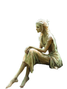 Dragon And Female Vinyl Car Decal Sticker – Waterproof & UV-Resistant 8"