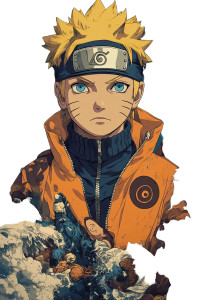 Naruto Yugioh Card Vinyl Car Decal Sticker – Waterproof & UV-Resistant 8"