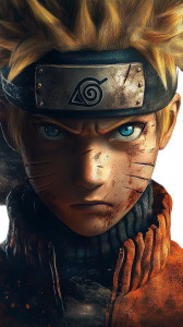 Dark Naruto Illustration Vinyl Car Decal Sticker – Waterproof & UV-Resistant 8"