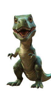 Young T-Rex Vinyl Car Decal Sticker – Waterproof & UV-Resistant 8"