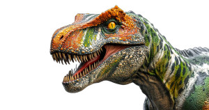 Painted Dinosaur Model Vinyl Car Decal Sticker – Waterproof & UV-Resistant 8"