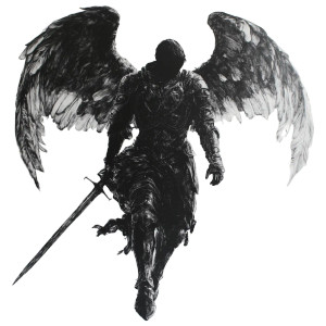 Archangel Vinyl Car Decal Sticker – Waterproof & UV-Resistant 8" Archangel Vinyl Car Decal Sticker – Waterproof & UV-Resistant 8"