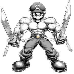 Luigi Power Stancing Vinyl Car Decal Sticker – Waterproof & UV-Resistant 8"