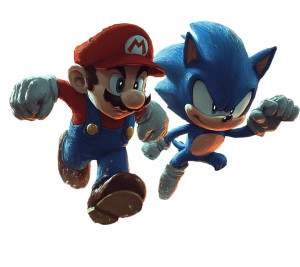 Mario Sonic Epic Vinyl Car Decal Sticker – Waterproof & UV-Resistant 8" Mario Sonic Epic Vinyl Car Decal Sticker – Waterproof & UV-Resistant 8"