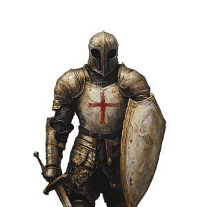 Armor Of God V2 Vinyl Car Decal Sticker – Waterproof & UV-Resistant 8"