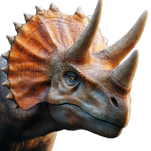 Realistic Triceratops Vinyl Car Decal Sticker – Waterproof & UV-Resistant 8" Realistic Triceratops Vinyl Car Decal Sticker – Waterproof & UV-Resistant 8"