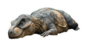 Sleeping T-Rex V2 Vinyl Car Decal Sticker – Waterproof & UV-Resistant 8"