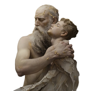 God And Son Vinyl Car Decal Sticker – Waterproof & UV-Resistant 8"