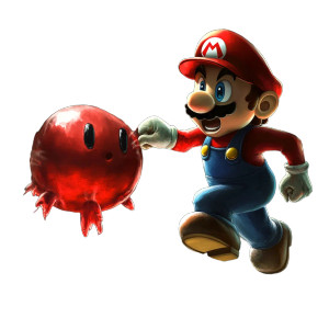 Mario Vs Pikmin Vinyl Car Decal Sticker – Waterproof & UV-Resistant 8"