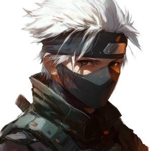 Kakashi Titan Vinyl Car Decal Sticker – Waterproof & UV-Resistant 8"