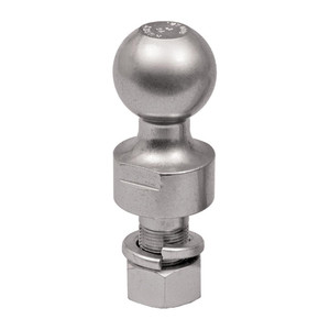 Husky Towing Trailer Hitch Ball | Solid Steel Construction | 5000lb Towing Capacity | Chrome Finish Husky Towing Trailer Hitch Ball | Solid Steel Construction | 5000lb Towing Capacity | Chrome Finish