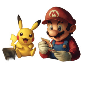 Mario And Pikachu Vinyl Car Decal Sticker – Waterproof & UV-Resistant 8" Mario And Pikachu Vinyl Car Decal Sticker – Waterproof & UV-Resistant 8"
