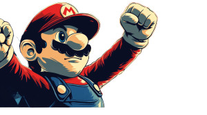 Mario Obama Style Vinyl Car Decal Sticker – Waterproof & UV-Resistant 8"