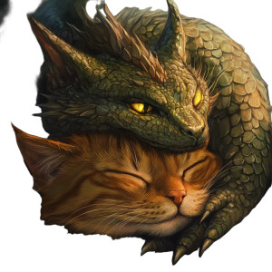 Sleeping Dragon Duo Vinyl Car Decal Sticker – Waterproof & UV-Resistant 8" Sleeping Dragon Duo Vinyl Car Decal Sticker – Waterproof & UV-Resistant 8"