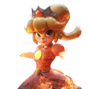 Peach With Fireball Vinyl Car Decal Sticker – Waterproof & UV-Resistant 8"