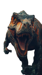 Rainforest T-Rex Vinyl Car Decal Sticker – Waterproof & UV-Resistant 8"