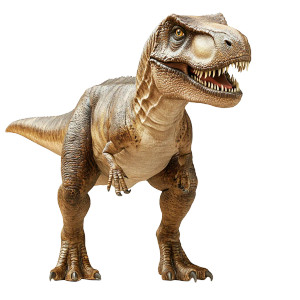 Friendly T. Rex Vinyl Car Decal Sticker – Waterproof & UV-Resistant 8"