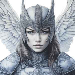 Valkyrie Maiden Vinyl Car Decal Sticker – Waterproof & UV-Resistant 8" Valkyrie Maiden Vinyl Car Decal Sticker – Waterproof & UV-Resistant 8"
