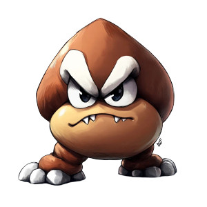 Goomba Pet Vinyl Car Decal Sticker – Waterproof & UV-Resistant 8"