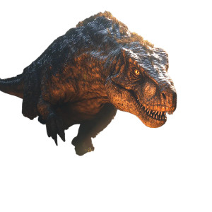 Dinosaur Hip Hop Vinyl Car Decal Sticker – Waterproof & UV-Resistant 8"