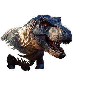 Tyrannosaurus Jungle Vinyl Car Decal Sticker – Waterproof & UV-Resistant 8" Tyrannosaurus Jungle Vinyl Car Decal Sticker – Waterproof & UV-Resistant 8"