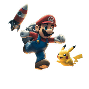 Mario In Space Vinyl Car Decal Sticker – Waterproof & UV-Resistant 8" Mario In Space Vinyl Car Decal Sticker – Waterproof & UV-Resistant 8"