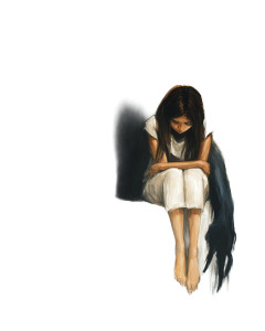 Girl On Monster Vinyl Car Decal Sticker – Waterproof & UV-Resistant 8"