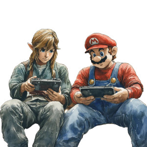 Link And Mario Gaming V2 Vinyl Car Decal Sticker – Waterproof & UV-Resistant 8" Link And Mario Gaming V2 Vinyl Car Decal Sticker – Waterproof & UV-Resistant 8"