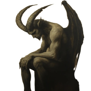 Lucifer Vinyl Car Decal Sticker – Waterproof & UV-Resistant 8" Lucifer Vinyl Car Decal Sticker – Waterproof & UV-Resistant 8"