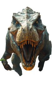 Trex In Jungle Vinyl Car Decal Sticker – Waterproof & UV-Resistant 8"