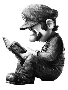 Mario Reading Vinyl Car Decal Sticker – Waterproof & UV-Resistant 8" Mario Reading Vinyl Car Decal Sticker – Waterproof & UV-Resistant 8"