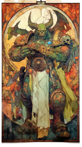 Nurgle Art Vinyl Car Decal Sticker – Waterproof & UV-Resistant 8"