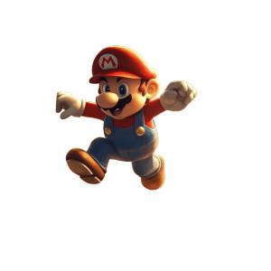 Mario Running Vinyl Car Decal Sticker – Waterproof & UV-Resistant 8" Mario Running Vinyl Car Decal Sticker – Waterproof & UV-Resistant 8"