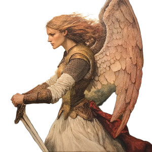 Guardian Angel Vinyl Car Decal Sticker – Waterproof & UV-Resistant 8" Guardian Angel Vinyl Car Decal Sticker – Waterproof & UV-Resistant 8"