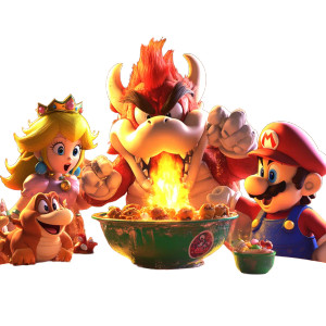 Bowser'S Fiery Feast Vinyl Car Decal Sticker – Waterproof & UV-Resistant 8"