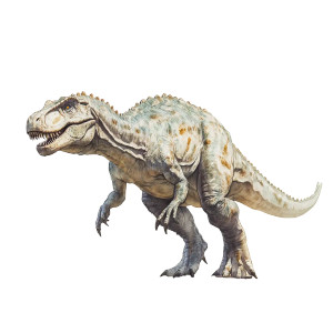 Walking Tyrannosaurus Vinyl Car Decal Sticker – Waterproof & UV-Resistant 8"