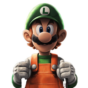 Cartoon Luigi Mugshot Vinyl Car Decal Sticker – Waterproof & UV-Resistant 8"