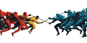 Epic It Tug-Of-War Vinyl Car Decal Sticker – Waterproof & UV-Resistant 8"