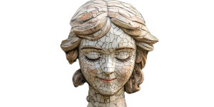 Mosaic Angel Vinyl Car Decal Sticker – Waterproof & UV-Resistant 8" Mosaic Angel Vinyl Car Decal Sticker – Waterproof & UV-Resistant 8"