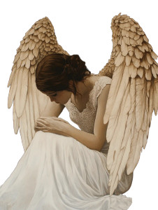 Angel Of Triumph Vinyl Car Decal Sticker – Waterproof & UV-Resistant 8"