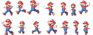 Super Mario Sprite Vinyl Car Decal Sticker – Waterproof & UV-Resistant 8"