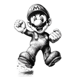Comic Book Luigi Vinyl Car Decal Sticker – Waterproof & UV-Resistant 8"