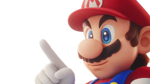 Super Mario Pointing Vinyl Car Decal Sticker – Waterproof & UV-Resistant 8"