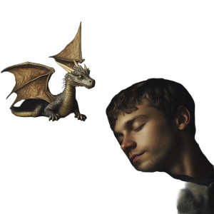 Sleeping With Dragon Vinyl Car Decal Sticker – Waterproof & UV-Resistant 8" Sleeping With Dragon Vinyl Car Decal Sticker – Waterproof & UV-Resistant 8"